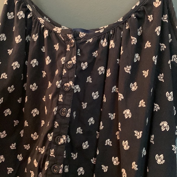 🖤🌼FRENCH CONNECTION Black Patterned Sundress - Picture 2 of 10